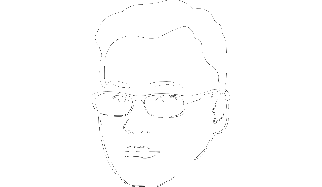 蕭閎懋醫師線稿頭像